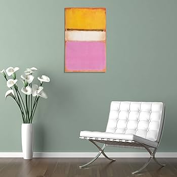 Amazon.co.jp: Mark Rothkoマーク・ロスコ画家の作品「ホワイト