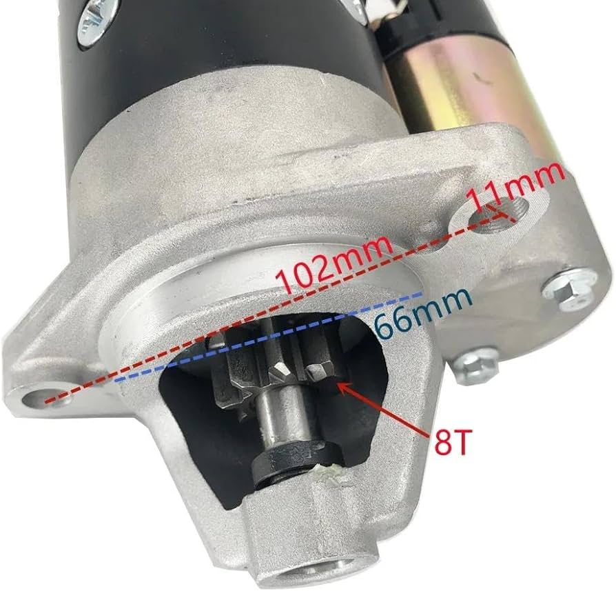 Amazon.co.jp: セルモーター・スターター ヤンマー 192F 12V 8T 発電機