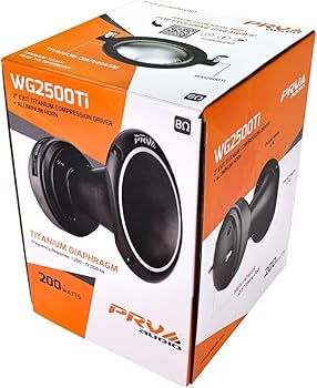 Amazon.com: PRV AUDIO WG2500Ti 200 Watts 2