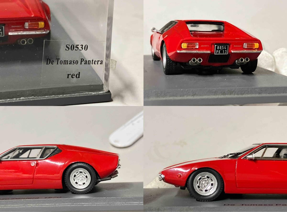 KBS022 デ・トマソ パンテーラ GTS 1972 シルバー 1/43 デ・トマソ