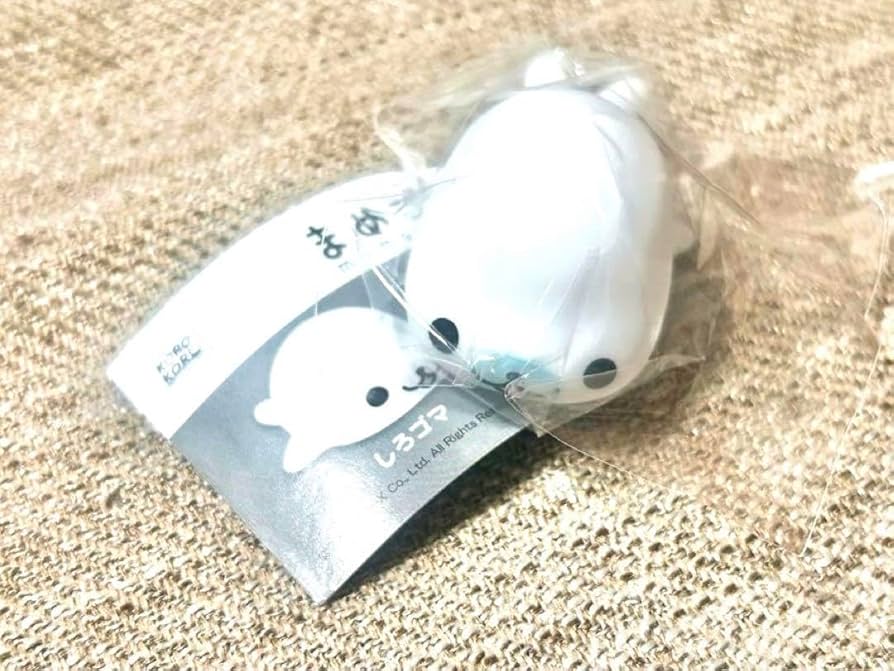 Amazon.co.jp: まめゴマ もっと ぎゅむっとマスコット しろごま