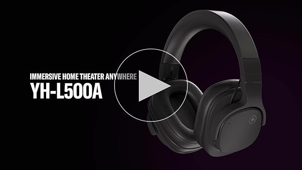 Amazon.com: Yamaha YH-L500A Wireless Over-Ear Headphones - Sound