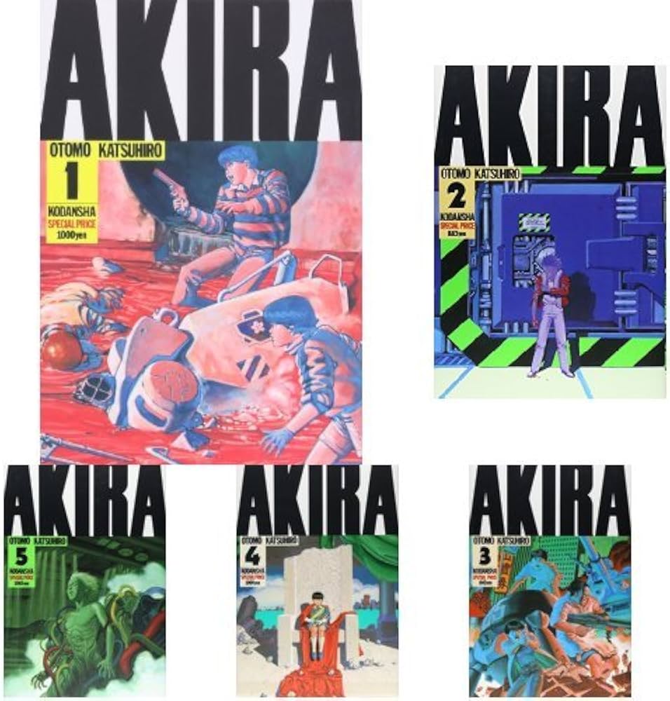 Amazon.co.jp: AKIRA コミック 全6巻完結セット : 本