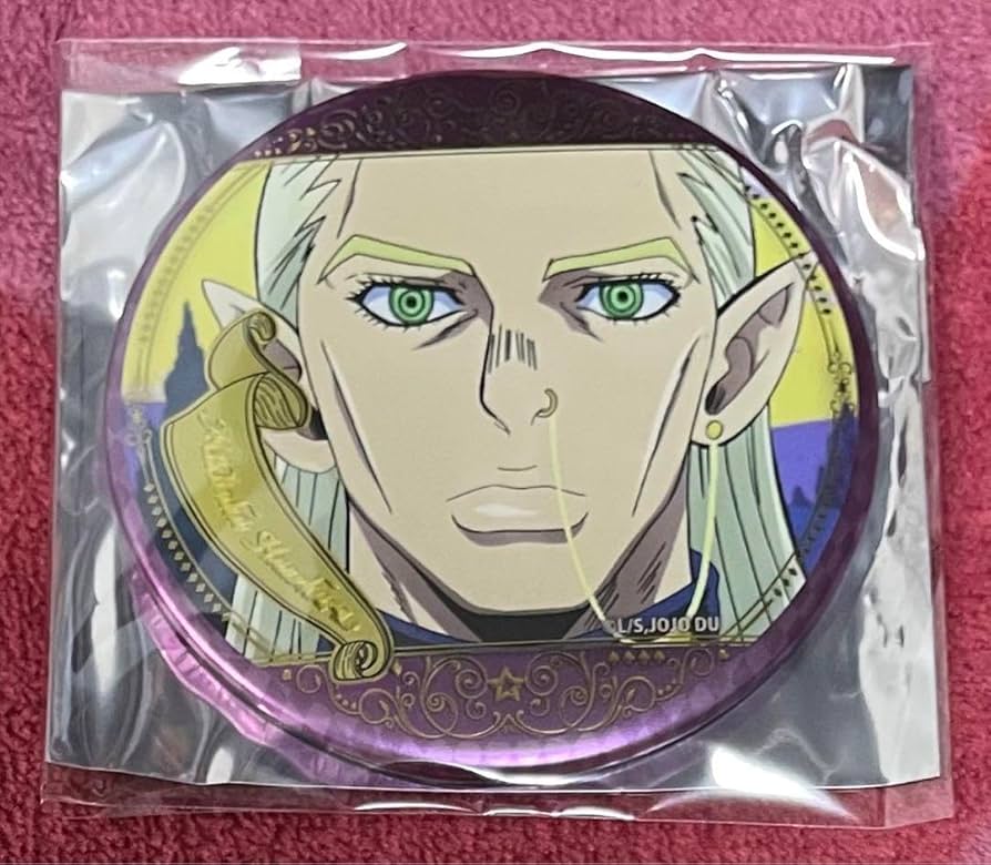 ジョジョの奇妙な冒険 アニメ10周年記念展 75mm 缶バッジ ミスタ 24点