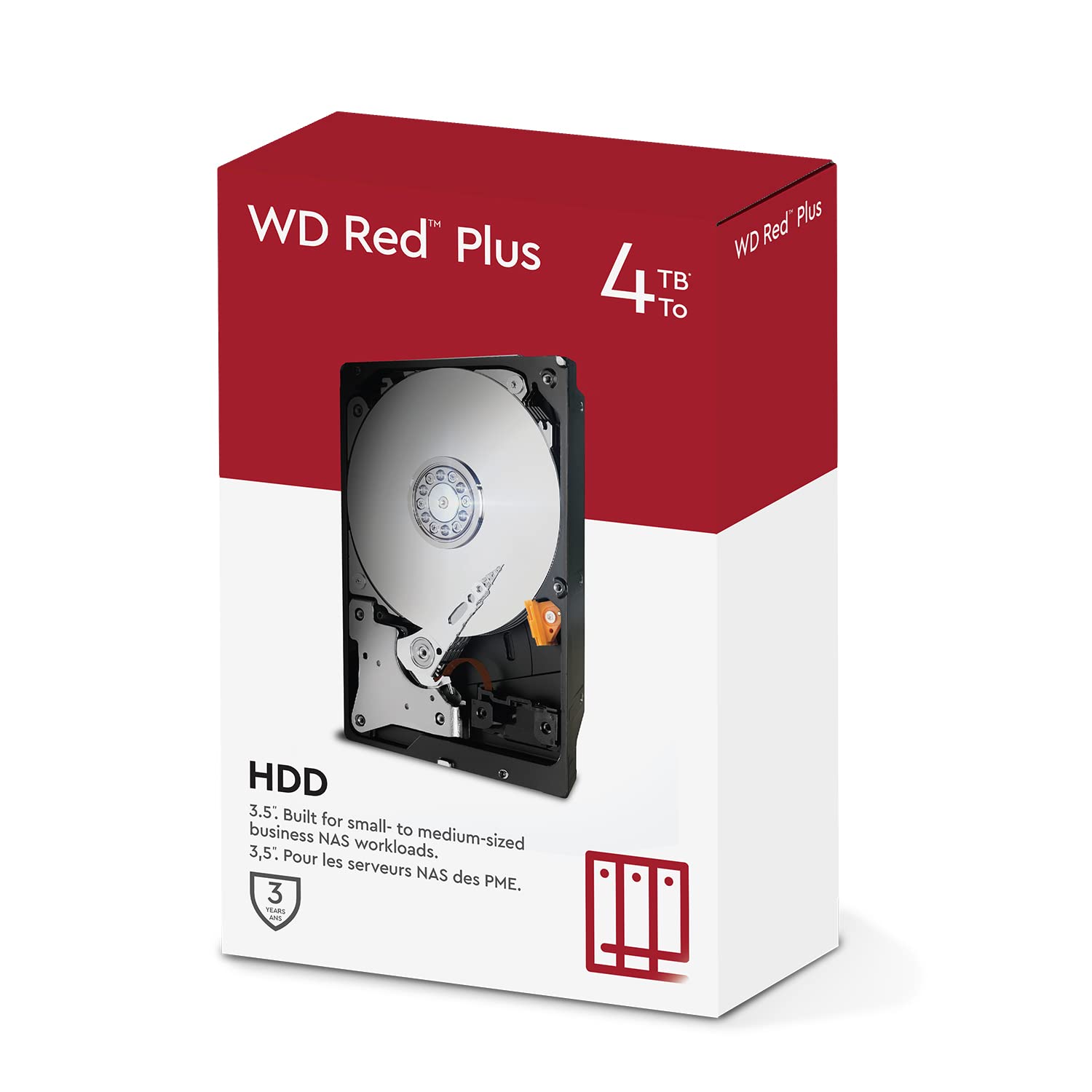 Amazon | Western Digital WD Red Plus 4TB NAS 3.5インチ 内蔵ハード