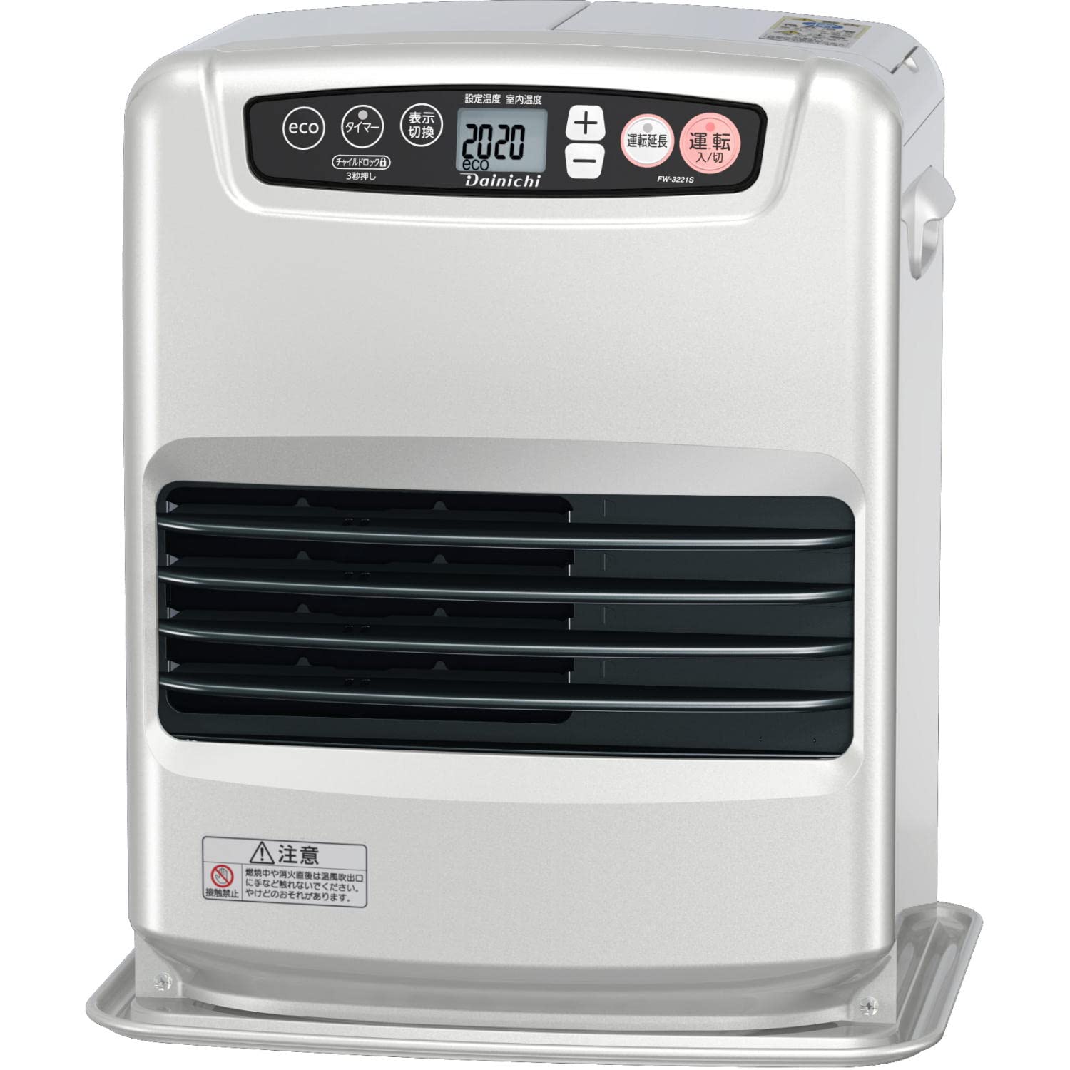 Amazon | ダイニチ:石油ファンヒーター(Sタイプ)(ライトシルバー)/FW