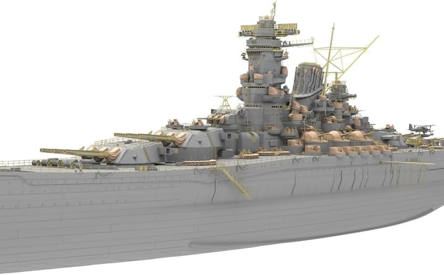 Amazon | ベリーファイア 1/350 日本 戦艦大和 天一号作戦時