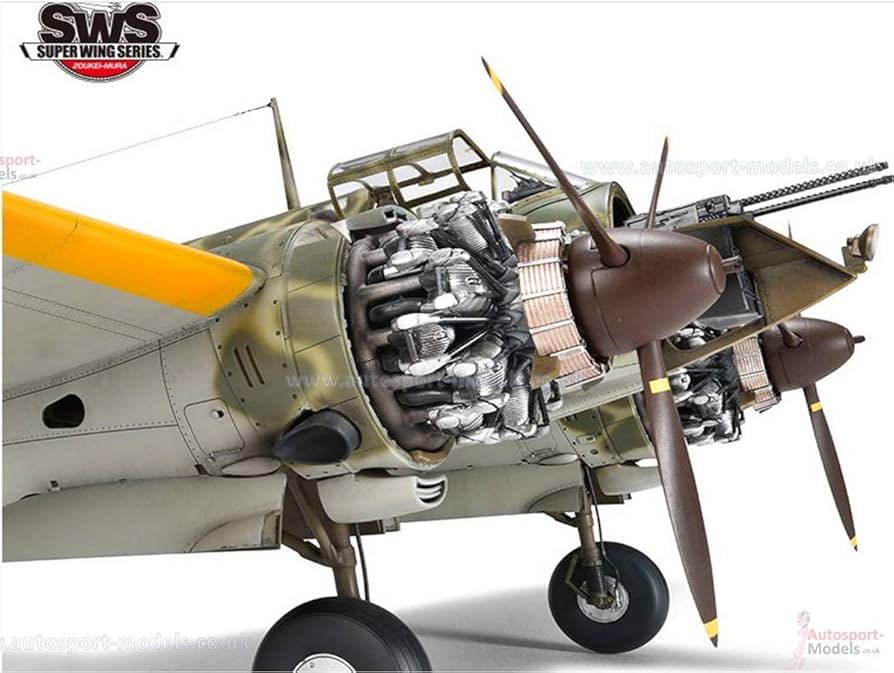 Amazon.com: ZKMK28891 1:32 Zoukei-Mura Kawasaki Ki-45 Kai Ko/HEI