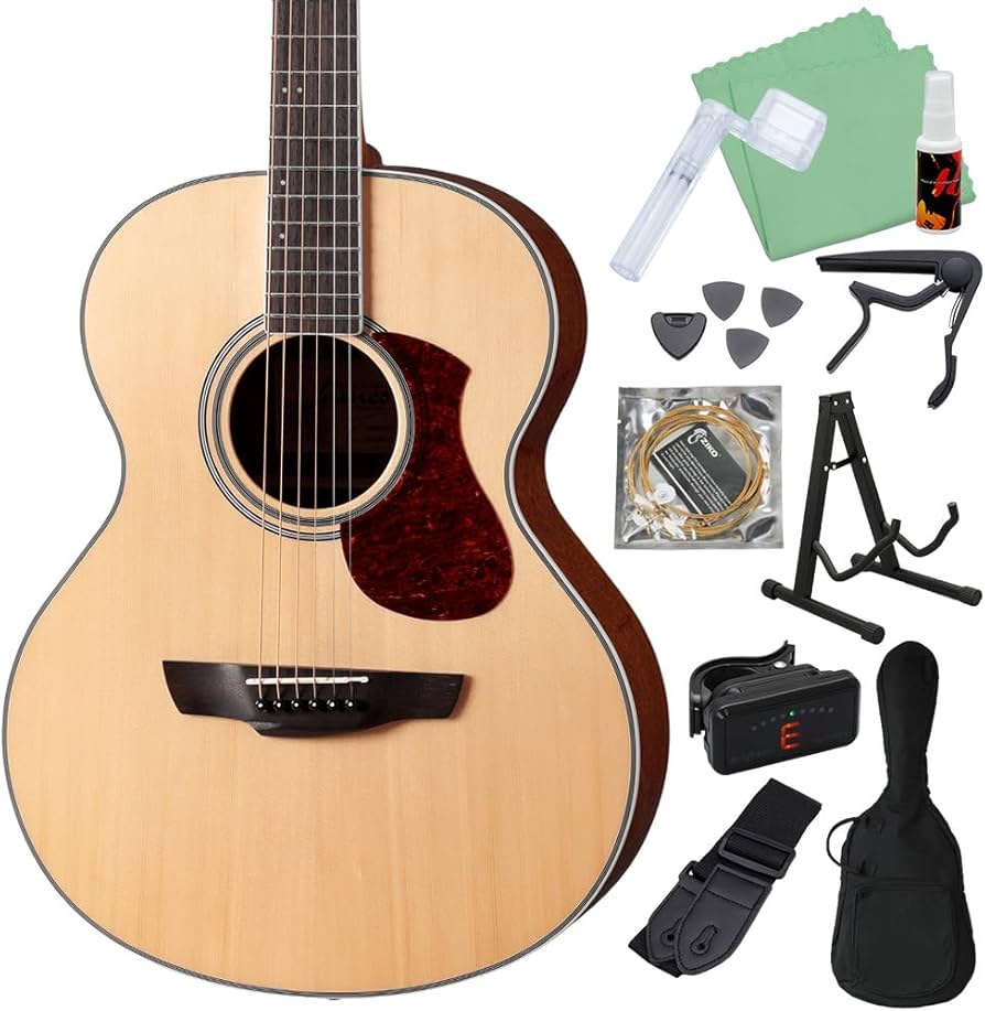 Amazon | James J-300A NAT アコースティックギター初心者12点セット