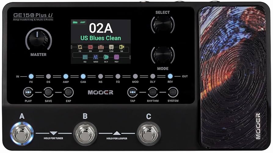 Amazon | Mooer ムーアー GE150 Plus Li マルチエフェクター | マルチ