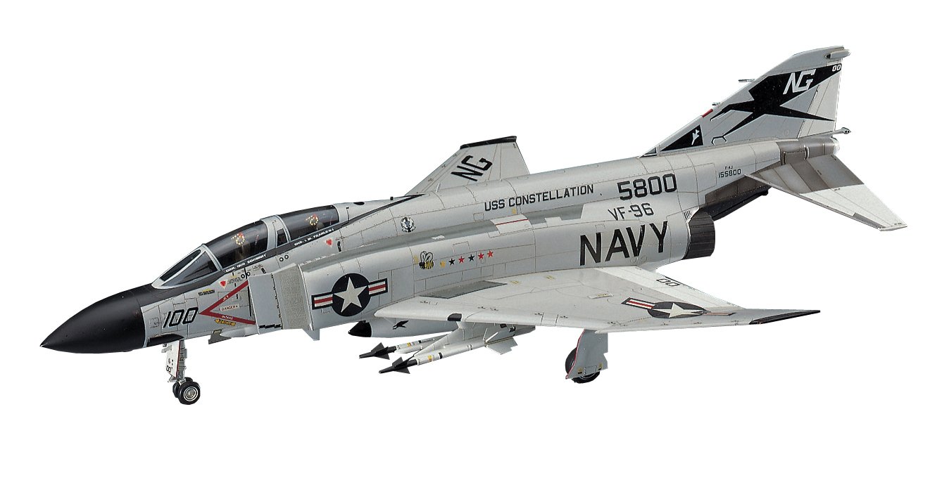 Amazon.com: HAS07206 1:48 Hasegawa F-4J Phantom II 'Showtime 100