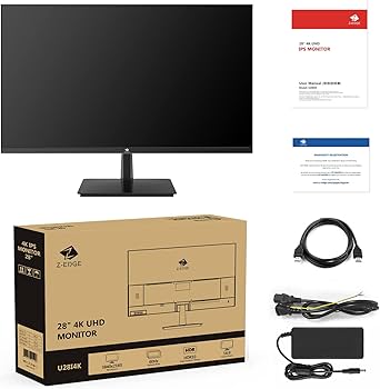 Amazon.co.jp: Z Z-Edge(ゼロエッジ) 4Kモニター 28型 ゲーミング