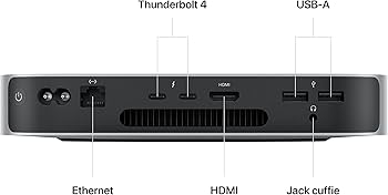 2023 Apple Mac Mini with Apple M2 Chip (8GB RAM, 256GB SSD) Silver