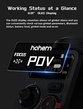 Hohem iSteady M6 Kit Gimbal Stabilizer for Smartphone 3-Axis with