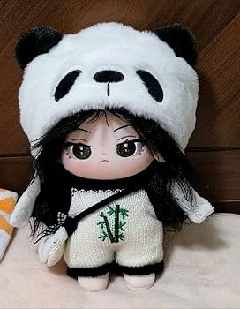 Amazon.co.jp: 20cm着せ替えぬいぐるみ服 パンダ 帽子 かわいい 動物