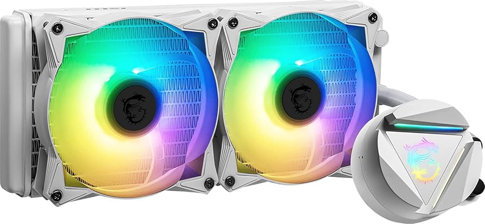 Amazon | MSI MAG CORELIQUID 240R V2 WHITE 簡易水冷CPUクーラー