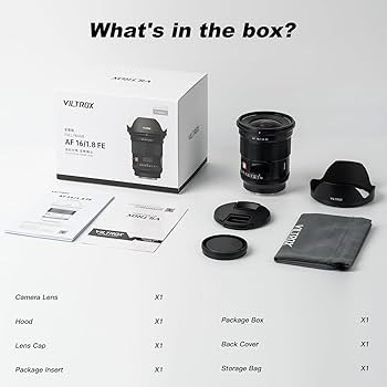 Amazon.com : Viltrox AF 16mm F1.8 Z for Nikon Lenses Z Mount Full