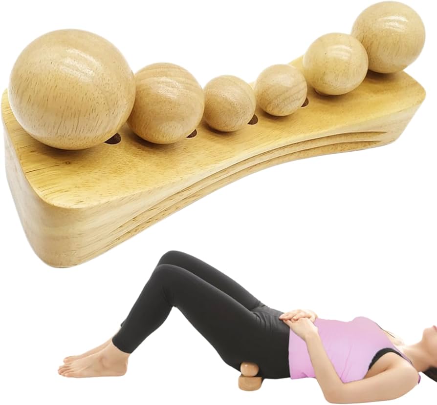 Amazon.co.jp: ズキピタ ツボ押し マッサージボール 骨盤仙人 木製 幅