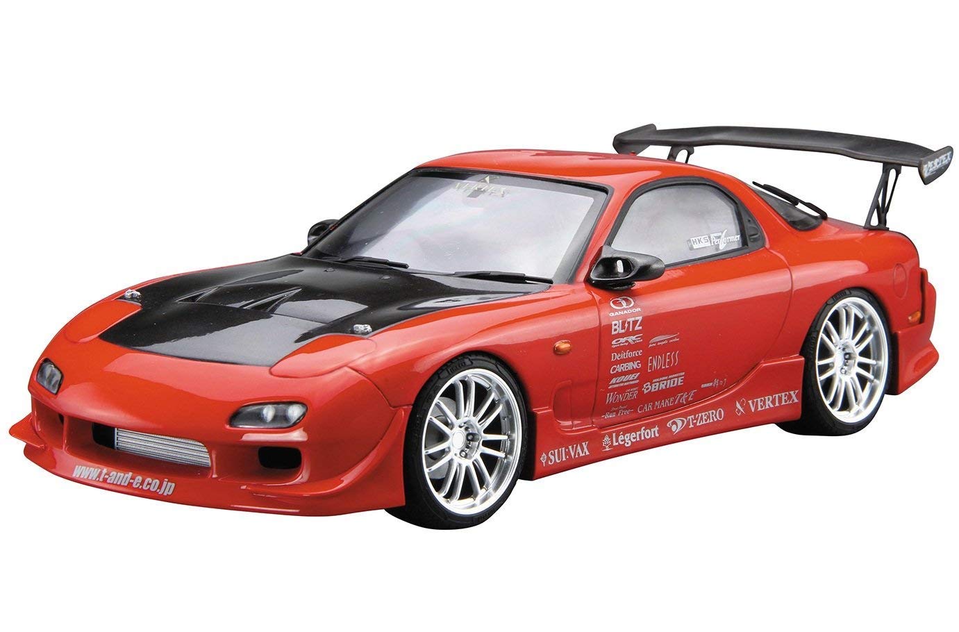 Amazon.com: Vertex FD3S RX-7 '99 Mazda 1:24 Scale Model Kit : Arts