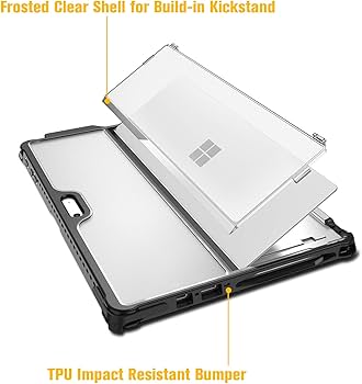 Amazon.com: Fintie Hard Case for Microsoft Surface Pro 7 Plus