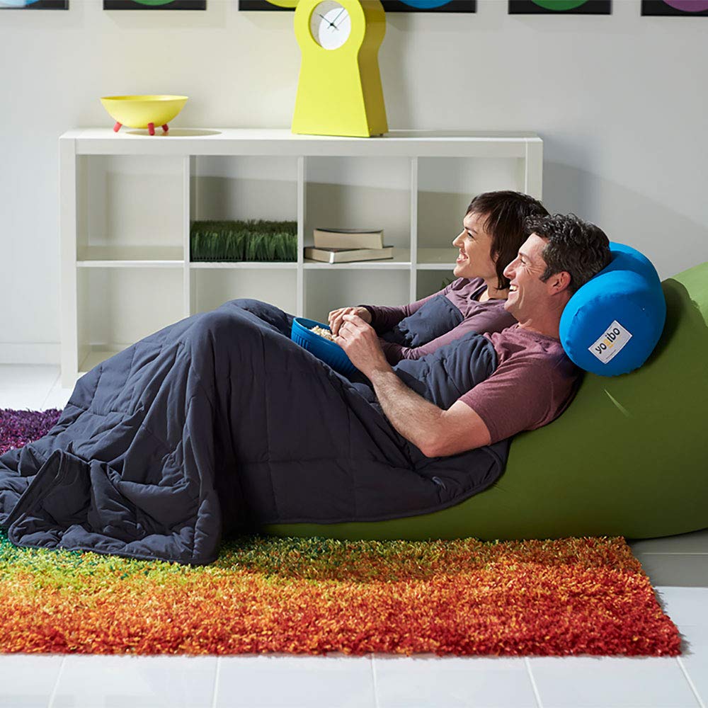 Amazon｜Yogibo Roll Mini ヨギボー ロール ミニ アクアブルー 足枕