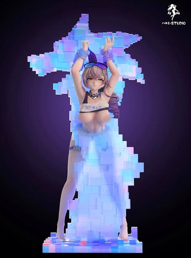 Amazon.co.jp: 銀狼 ぎんろう フィギュア 下着Ver. 1/6スケール 塗装