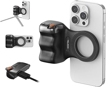 Amazon | TELESIN スマホグリップ マグネット 自撮りグリップ iphone