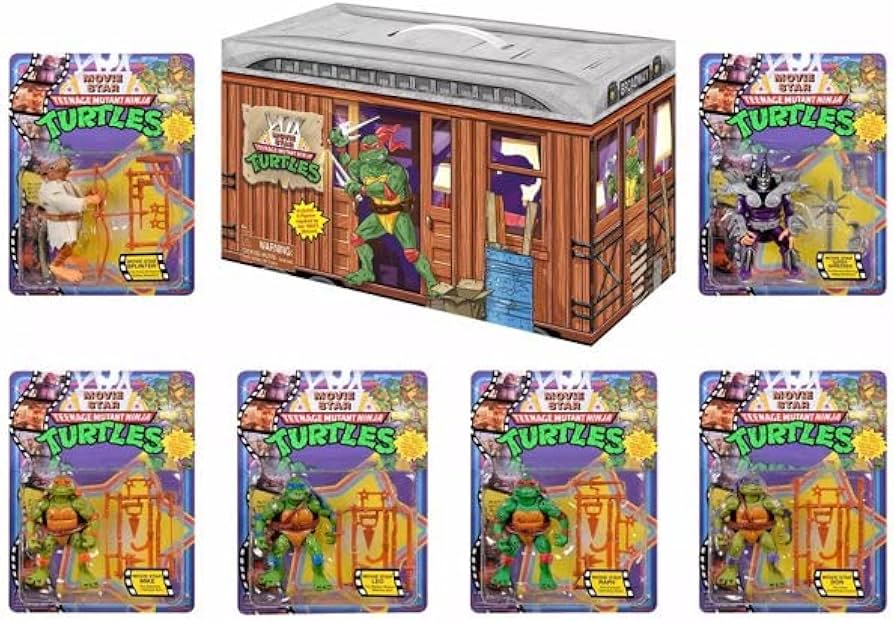 Amazon.com: Teenage Mutant Ninja Turtles TMNT Movie Star Action