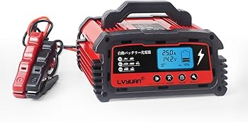 Amazon | LVYUAN【正規品 】 自動パルスバッテリー充電器 定格25A 12V