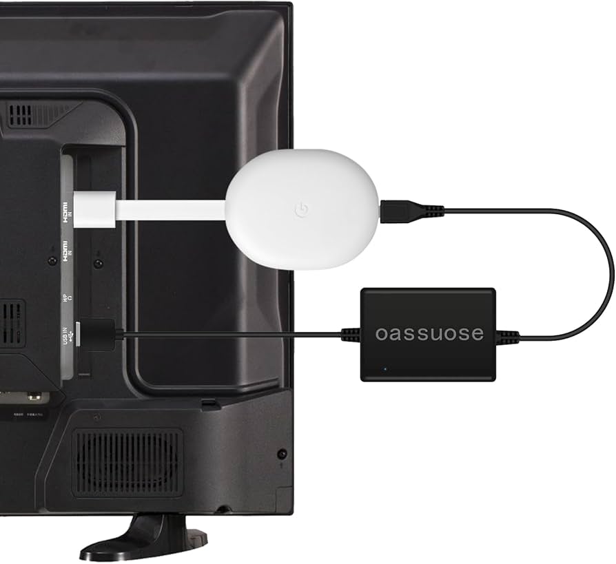 Amazon.com: Oassuose USB Power Cable Adapter for Chromecast with