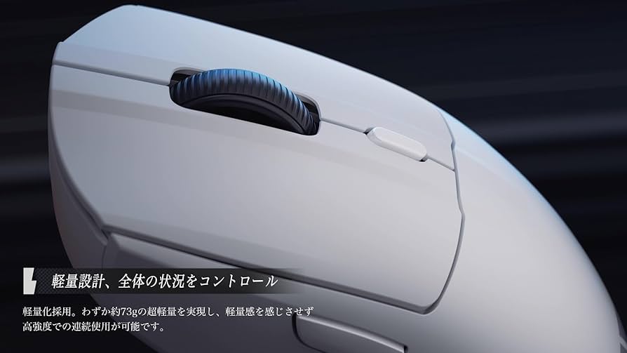 Amazon.co.jp: 【WizarD】ワイヤレスゲーミングマウス MK23C4 軽量設計