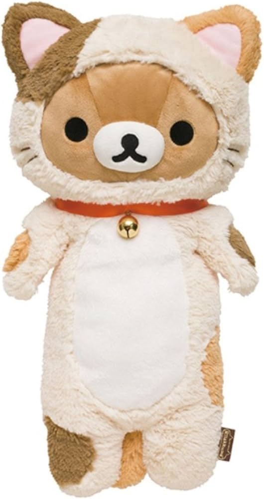 Amazon.co.jp: リラックマ もっとのんびりネコくたくた抱きぐるみ