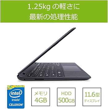 Amazon.co.jp: Acer ノートパソコン Aspire E11 ES1-131-N14D/K /11.6