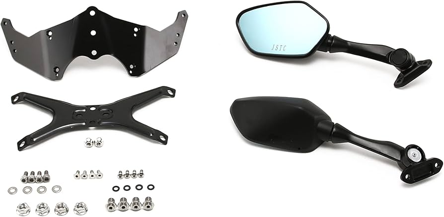 Amazon.co.jp: JSTC X FORCE ボディマウントミラーセット (OFF SV