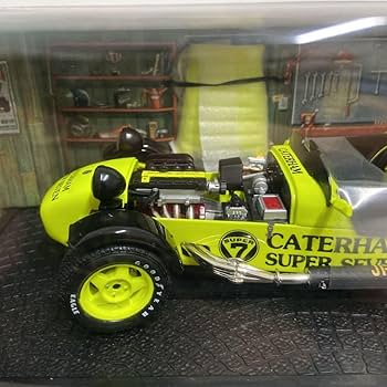 Amazon | KYOSHO 1/18 CATERHAM SUPER SEVEN JPE Yellow 京商