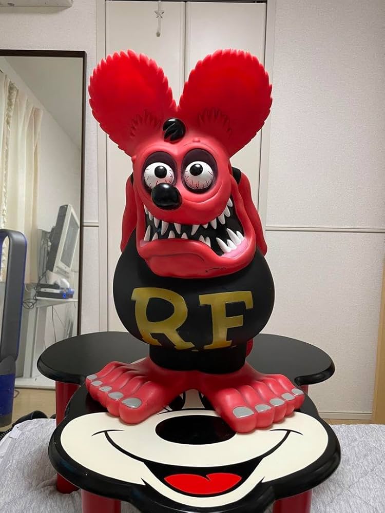 Amazon.co.jp: ラットフィンク特大ビックバンクフィギュア超限定カラー