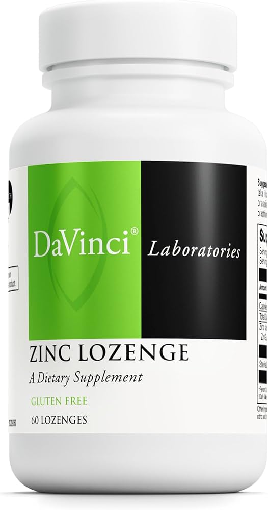 Amazon.com: DaVinci Labs Zinc Lozenge - Dietary Supplement to