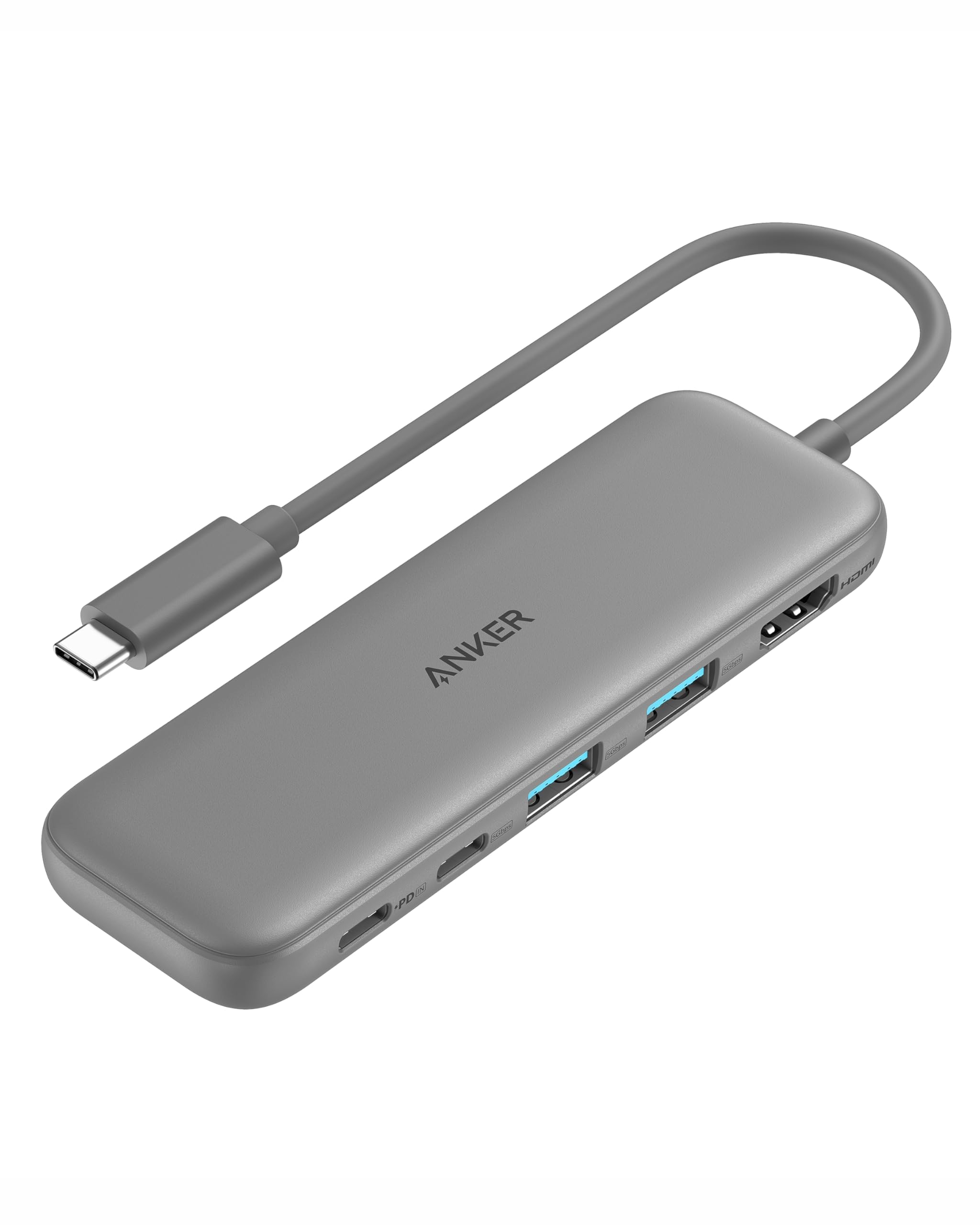 Amazon.com: Anker USB C Hub, 5-in-1 USBC to HDMI Splitter with 4K