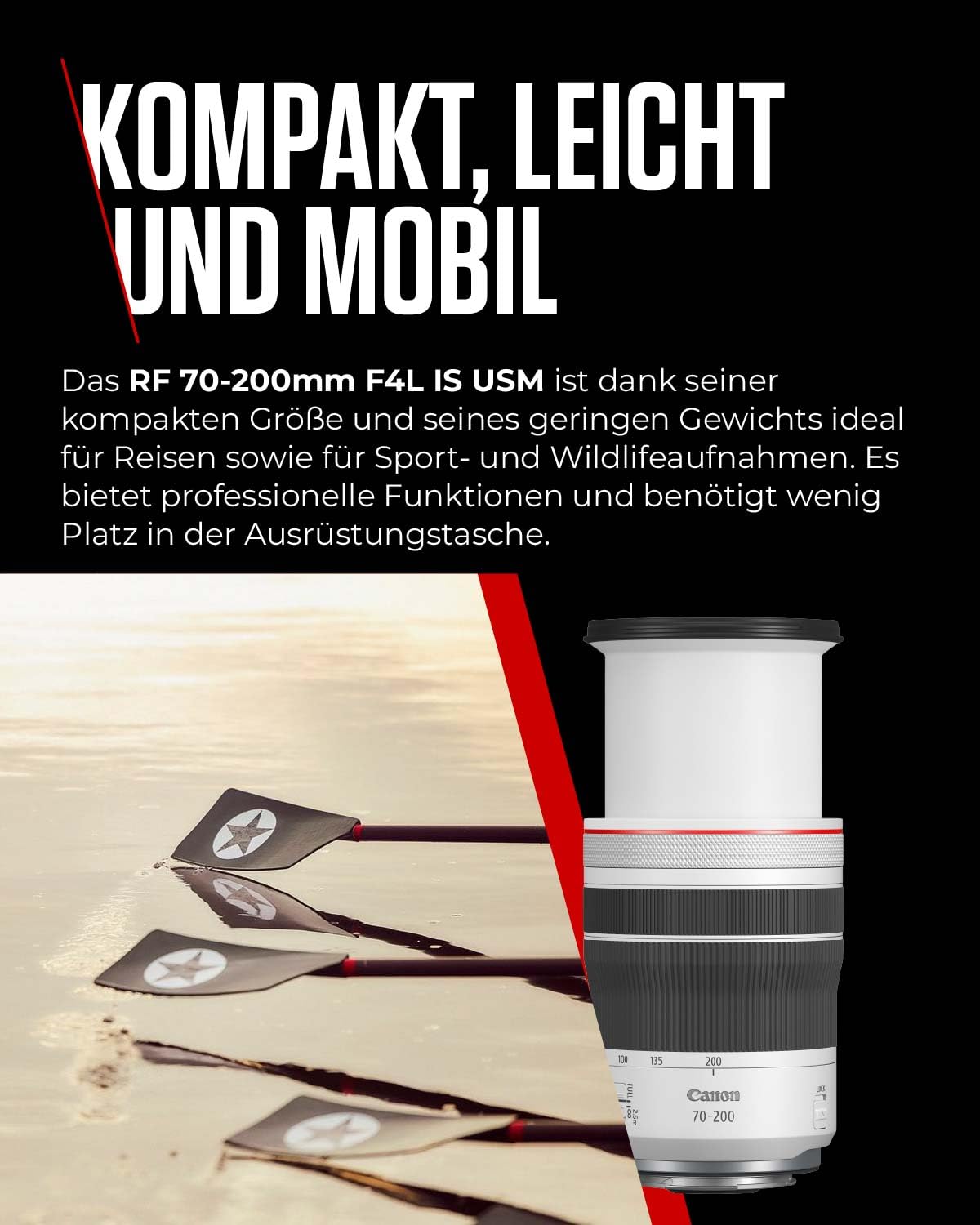 Amazon.com : Canon RF 70-200mm F4L is USM Lens | Constant F4