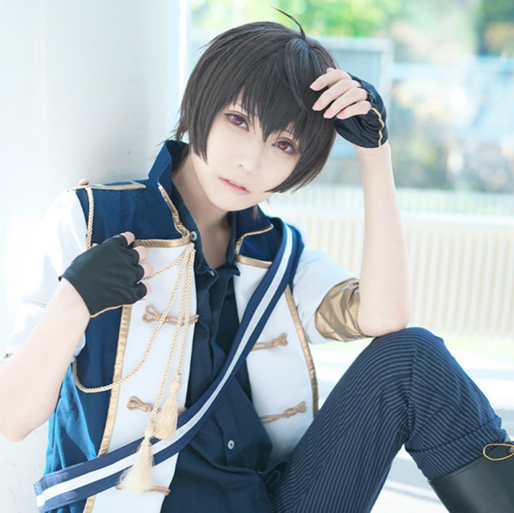 Amazon.co.jp: あんさんぶるスターズ! コスプレウィッグ 瀬名泉 朔間凛