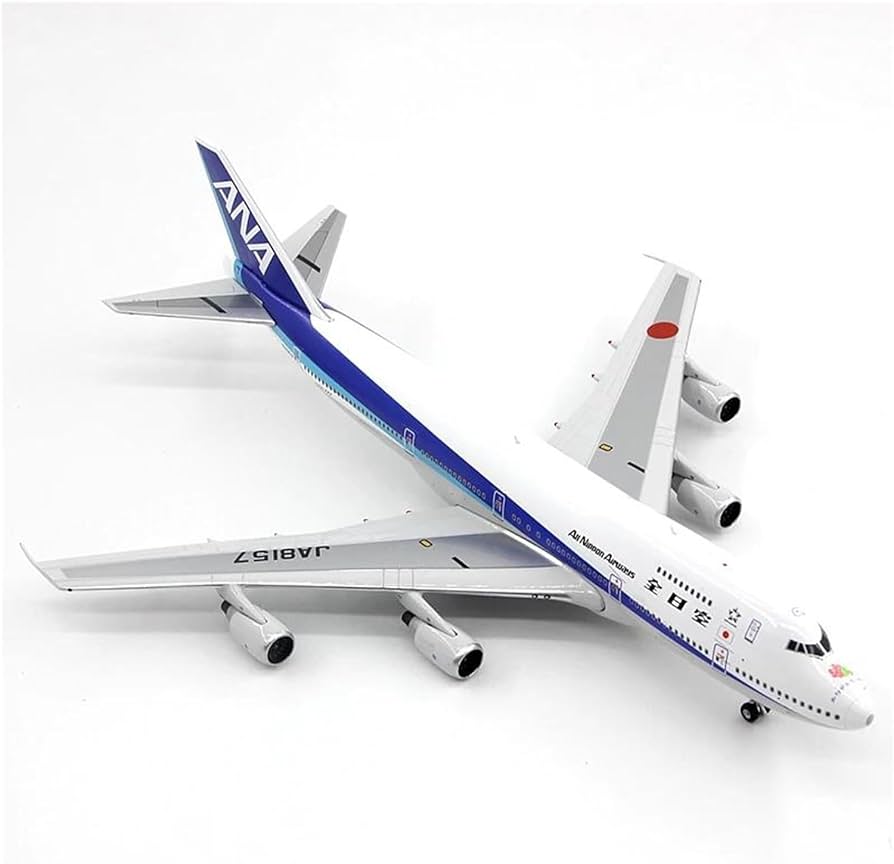 Amazon.co.jp: 航空機 ANA 飛行機 B747SR-100 JA8157 旅客機モデル