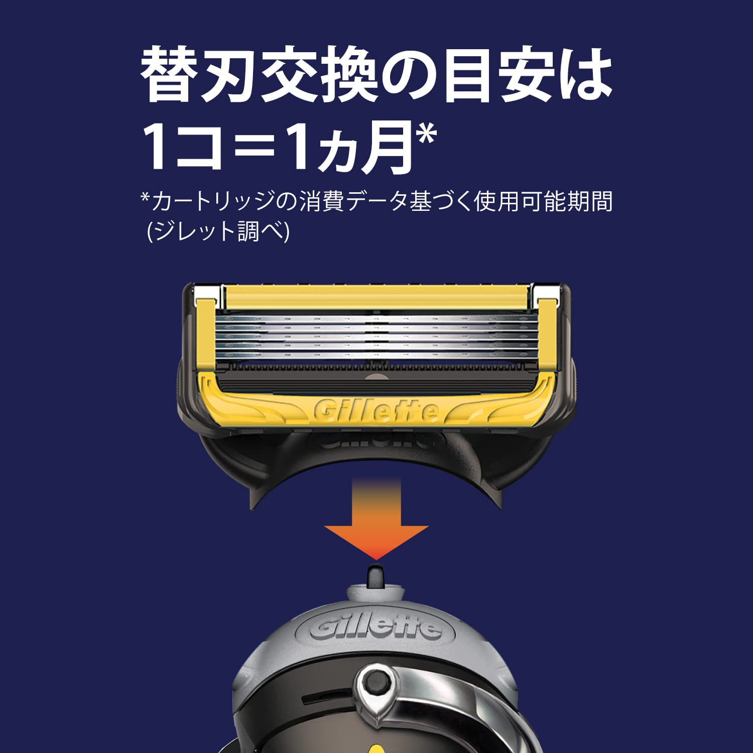 Amazon.co.jp: Gillette ジレット プロシールド 替刃8コ入 : ビューティー