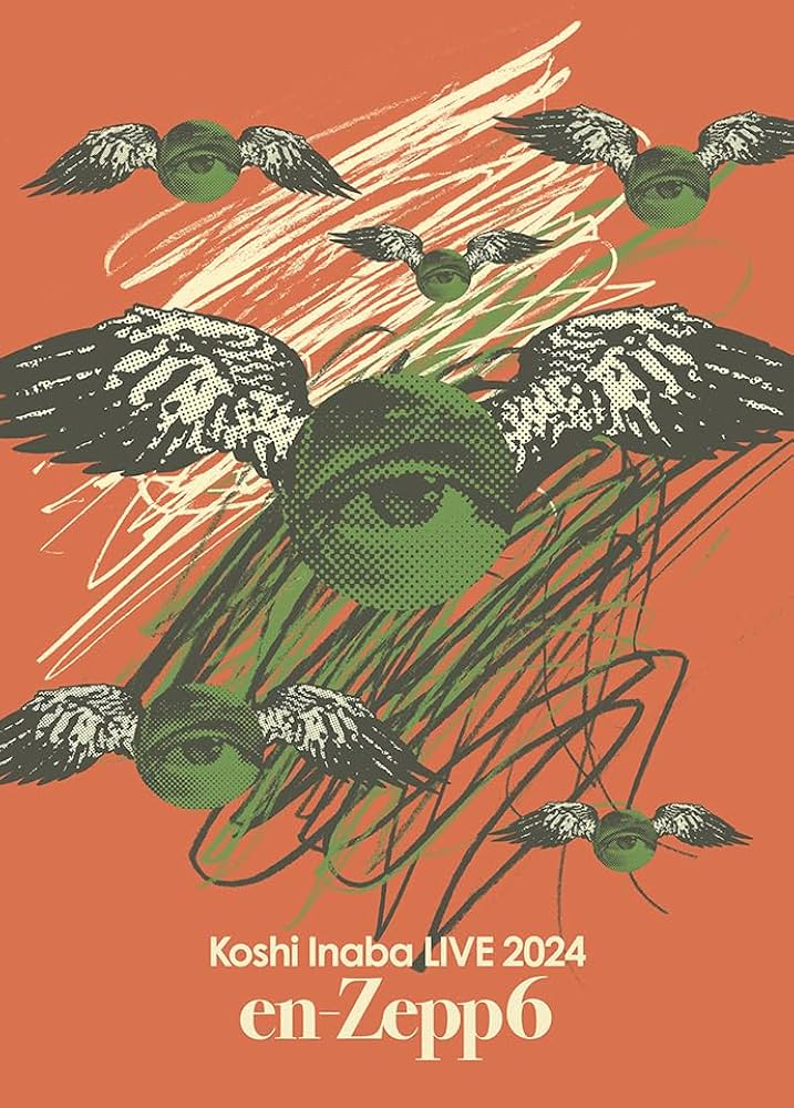 Amazon.co.jp: LIVE Blu-ray「Koshi Inaba LIVE 2024~en-Zepp~ en-Zepp