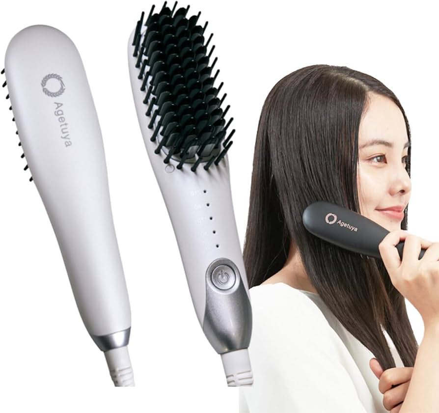 Amazon | Agetuya アゲツヤ ヒートブラシ ポータブル ミニブラシ