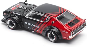 Amazon | POP RACE 1/64 SKYLINE GT-R DRIFT (KENMERI) - ADVAN LIVERY