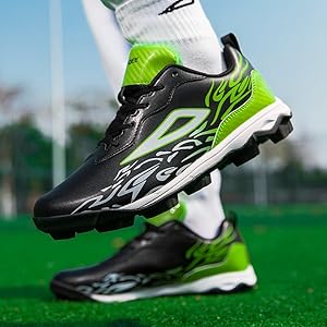 Amazon | [VimLex] 野球トレーニング シューズ メンズ 野球 スパイク