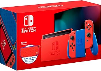 Amazon.com: Nintendo Switch - Mario Red & Blue Edition - Switch