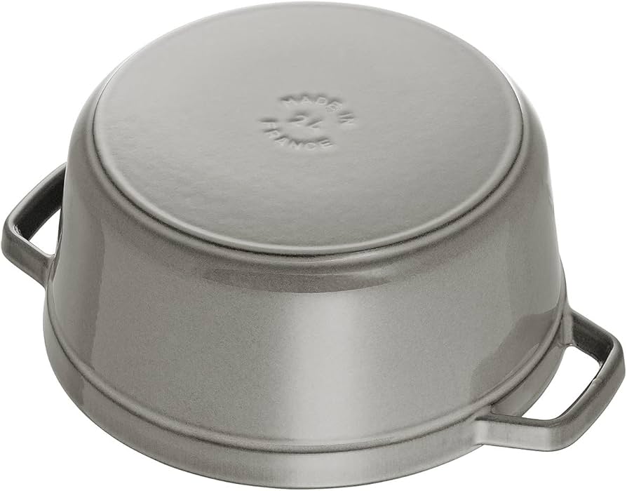 Amazon.com: STAUB Cast Iron Roaster/Cocotte, Round, 24 cm, 3.8 L