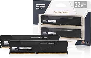 Amazon.com: KLEVV Bolt X DDR4 32GB (2x16GB) 3200MHz CL16 1.35V