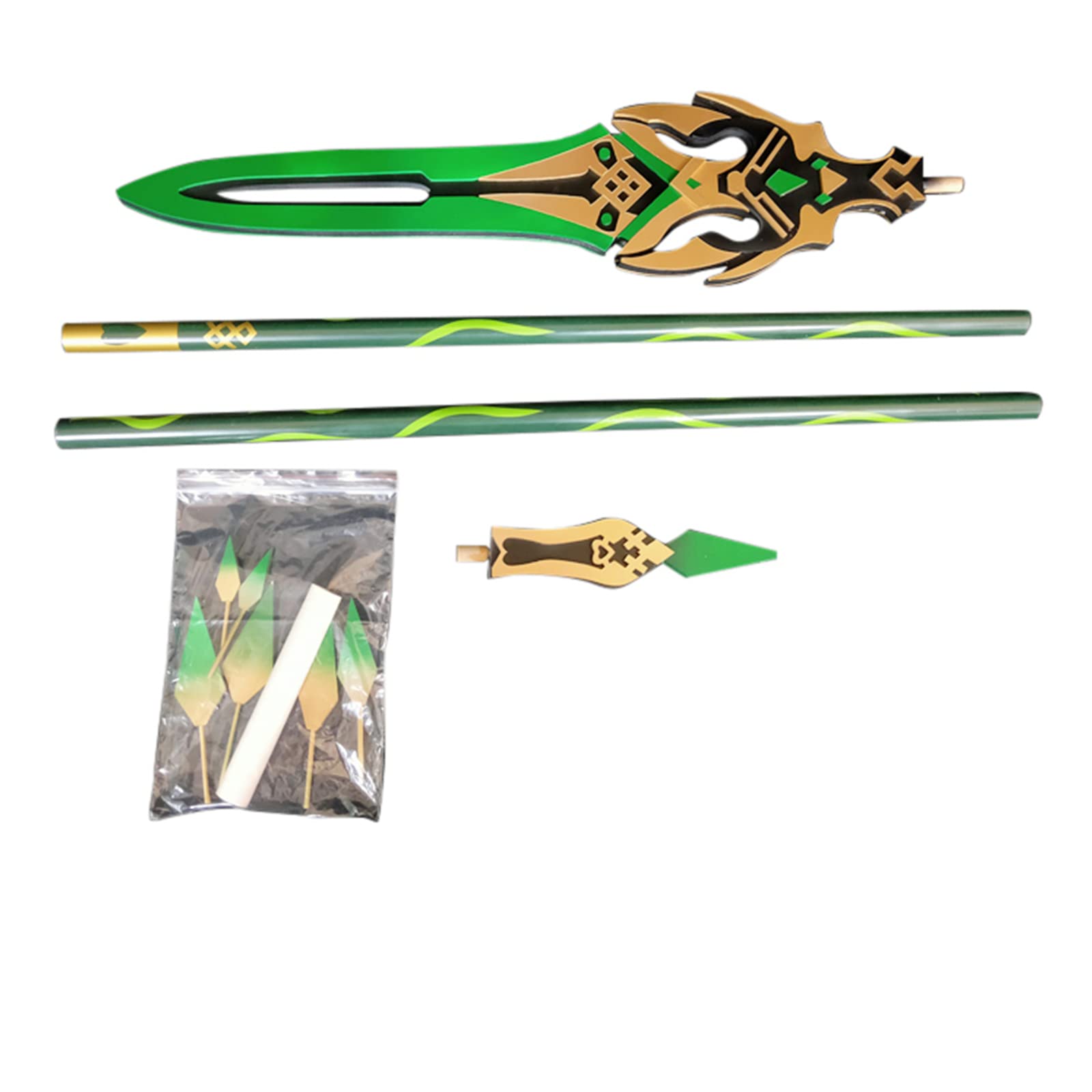 Amazon.co.jp: 魈 コスプレ 武器 わはくえん しょう 和璞鳶 取り外し